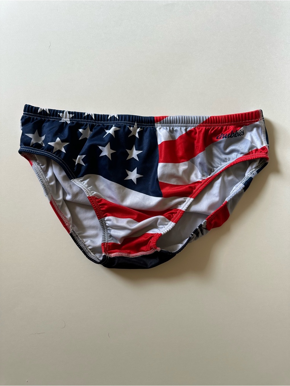 Chubbies American Flag Bald Eagle Smuggler Tear Away Swim Trunk Set - Picture 11 of 13